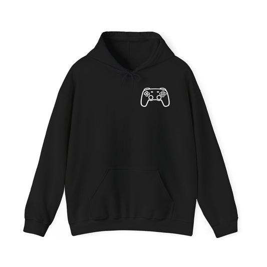 Controller hoodie | Can't Talk I'm Gaming hoodie BLK/WHT