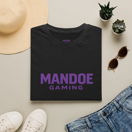 Mandoe Gaming Tee — Community Logo T-Shirt for Fans and Members