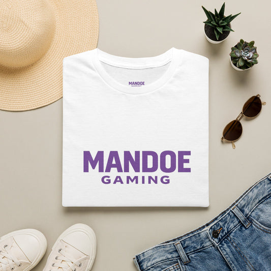 Mandoe Gaming Tee — Community Logo T-Shirt for Fans and Members