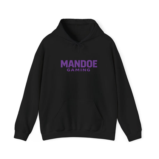 Mandoe Gaming Hoodie — Minimal Logo Gaming Pullover