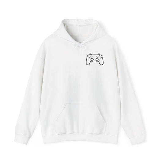 Controller hoodie | Can't Talk I'm Gaming hoodie BLK/WHT